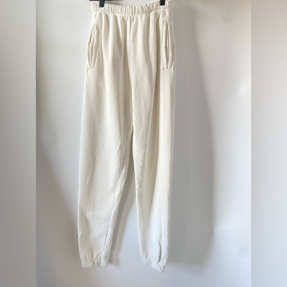 Joah Brown Cream Track Pants